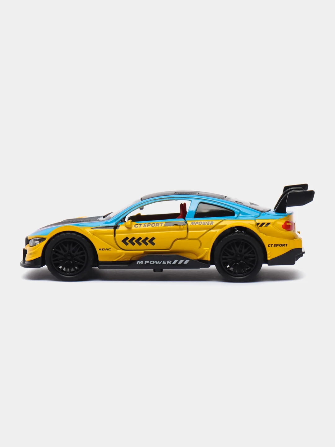 Голубой металлическая коллекционная машинка BMW M3 Cupe