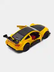 Желтый металлическая коллекционная машинка BMW M3 Cupe