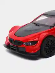 Желтый металлическая коллекционная машинка BMW M3 Cupe