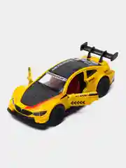 Лимонный металлическая коллекционная машинка BMW M3 Cupe