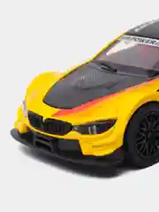 Лимонный металлическая коллекционная машинка BMW M3 Cupe