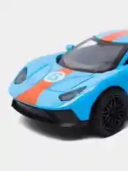 Голубой металлическая коллекционная машинка Ford GT