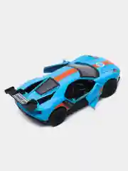 Голубой металлическая коллекционная машинка Ford GT