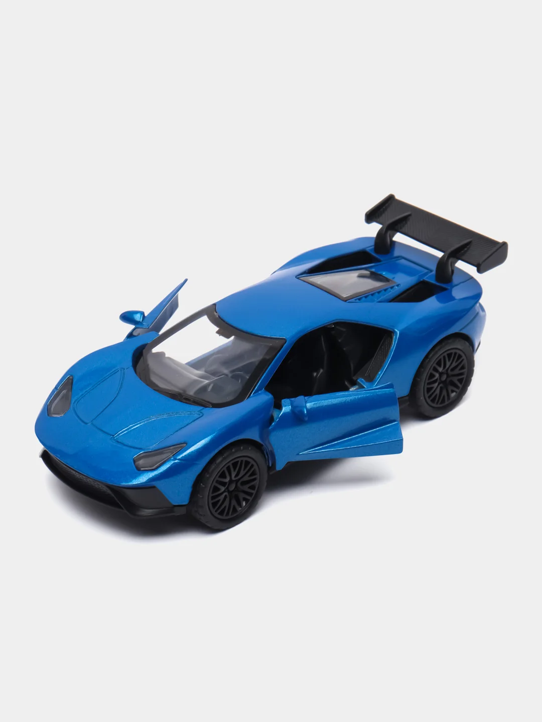 Синий металлическая коллекционная машинка Ford GT