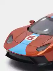Терракотовый металлическая коллекционная машинка Ford GT