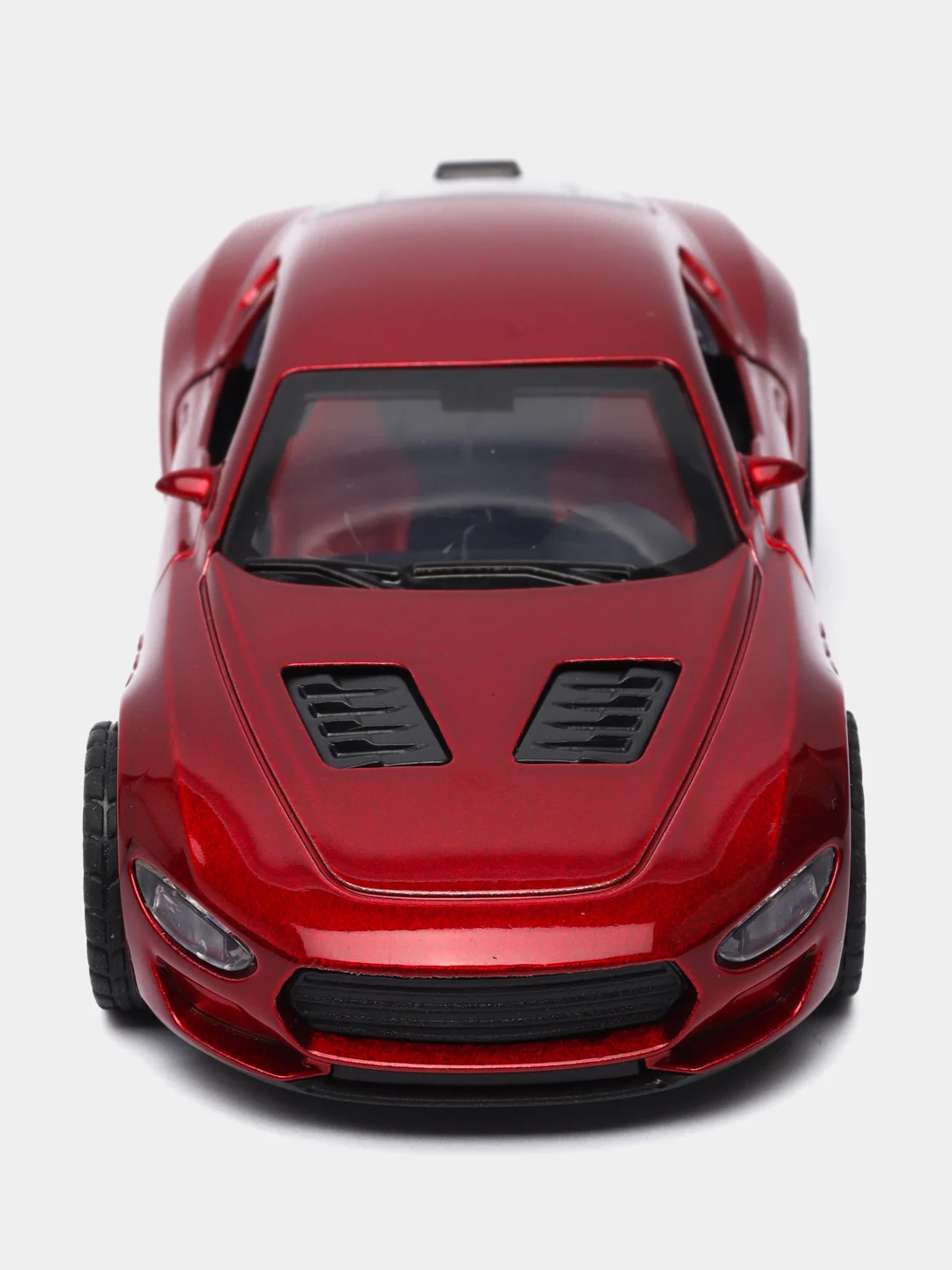 Красный металлическая коллекционная машинка Maserati
