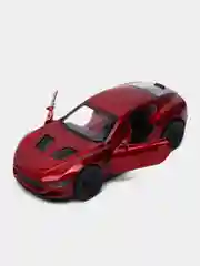 Красный металлическая коллекционная машинка Maserati