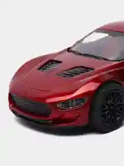 Красный металлическая коллекционная машинка Maserati