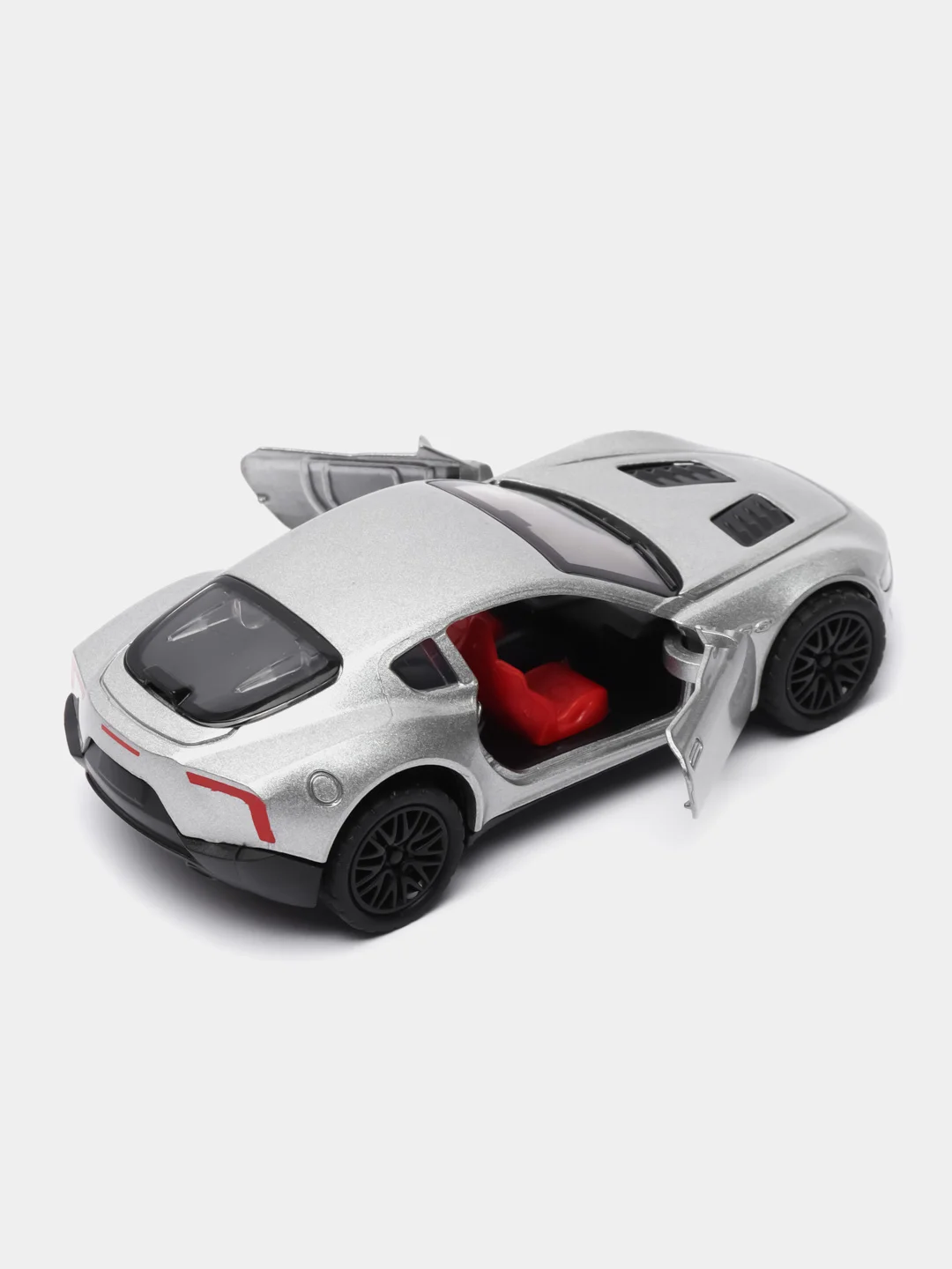 Красный металлическая коллекционная машинка Maserati