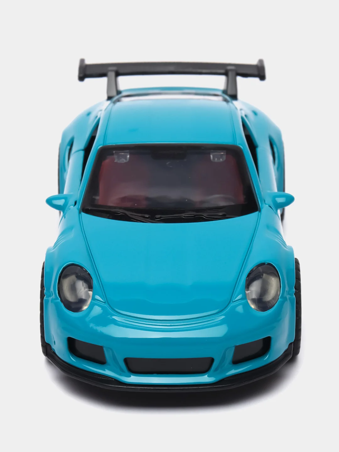 Голубой металлическая коллекционная машинка Porsche 911 GT3