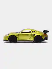 Золотой металлическая коллекционная машинка Porsche 911 GT3