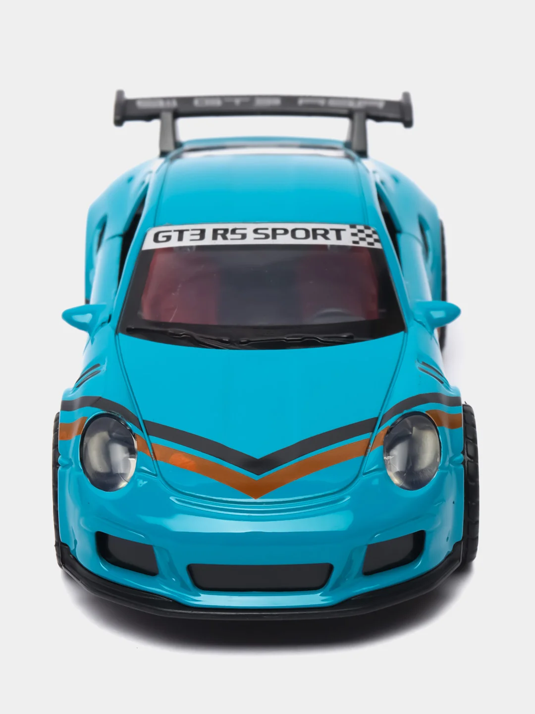 Золотой металлическая коллекционная машинка Porsche 911 GT3