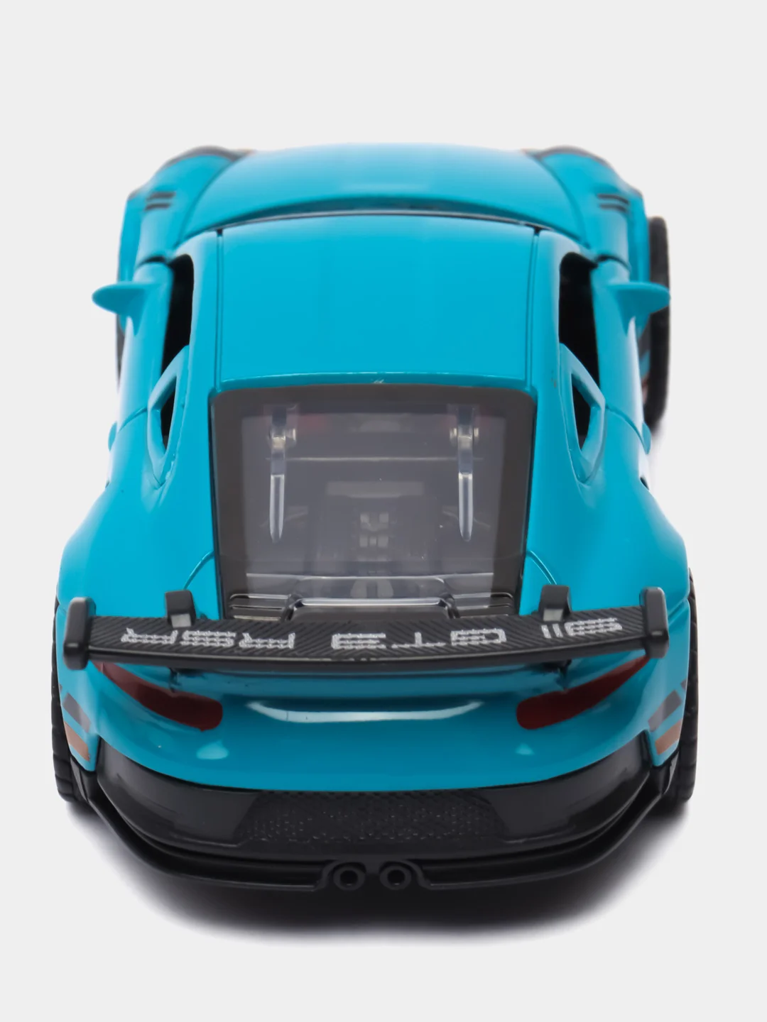 Золотой металлическая коллекционная машинка Porsche 911 GT3