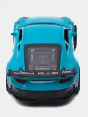 Золотой металлическая коллекционная машинка Porsche 911 GT3