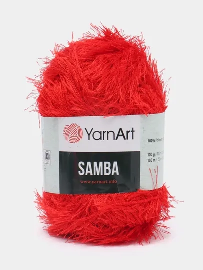 Пряжа травка YarnArt Samba, 150 м, 100 г, полиэстер