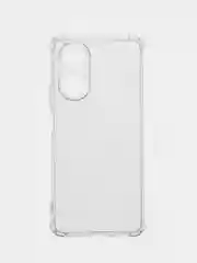 Прозрачный чехол для Oppo A58 (Оппо А58), прозрачный, силиконовый, противоударный