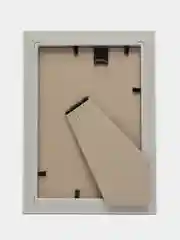 Белый фоторамка 10х15 со стеклом, набор 1-4 шт, профиль 2