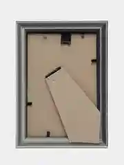 Серебряный фоторамка 10х15 со стеклом, набор 1-4 шт, профиль 2