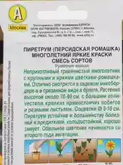 Персидская ромашка Яркие краски, смесь сортов (семена,цветы)