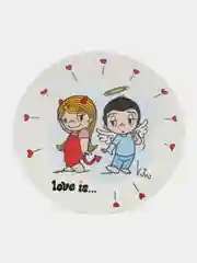 Набор посуды Love is в подарочной упаковке, 3 предмета, фарфор