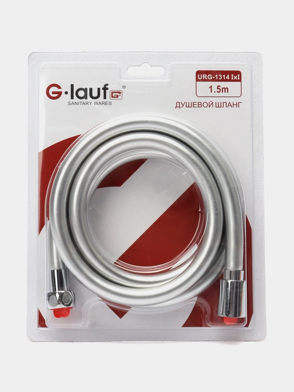 Шланг для душа G-LAUF  ЛЮКС 1,5 м. увелеличенный диаметр шланга,