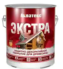 Акватекс Экстра, пропитка по дереву, цвет Белый, 2,7 л