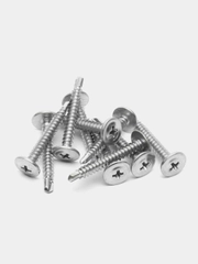 Саморезы по металлу со сверлом и прессшайбой 4,2x32 (48770)