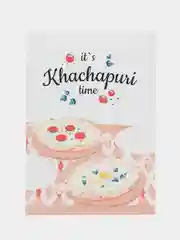 Открытка "it is khachapuri time"