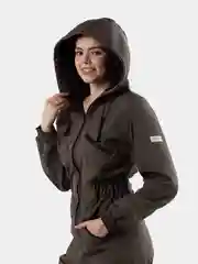 Хаки комбинезон женский из софтшелла