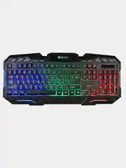 Черный клавиатура игровая Oklick 700G Dynasty, мембранная, USB
