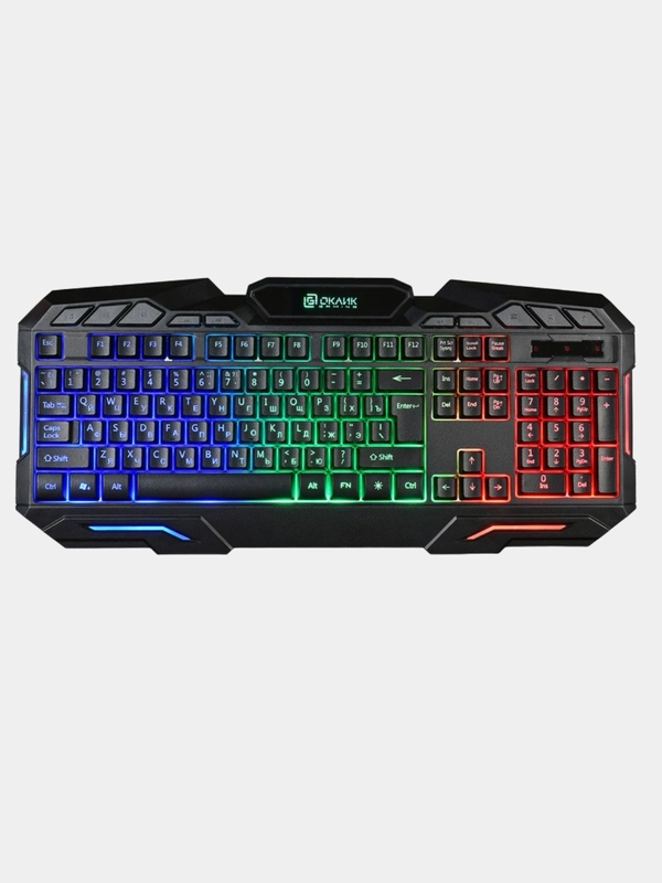 Клавиатура игровая Oklick 700G Dynasty, мембранная, USB