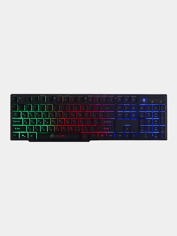 Клавиатура игровая Oklick 780G Slayer, с подсветкой, USB
