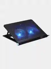 Черный охлаждающая подставка Buro для ноутбука BU-LCP170-B214, 17"