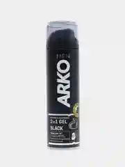 Гель для бритья и умывания Arko "Black", 2 в 1, 200 мл