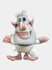 Белый воздушный фольгированный шар