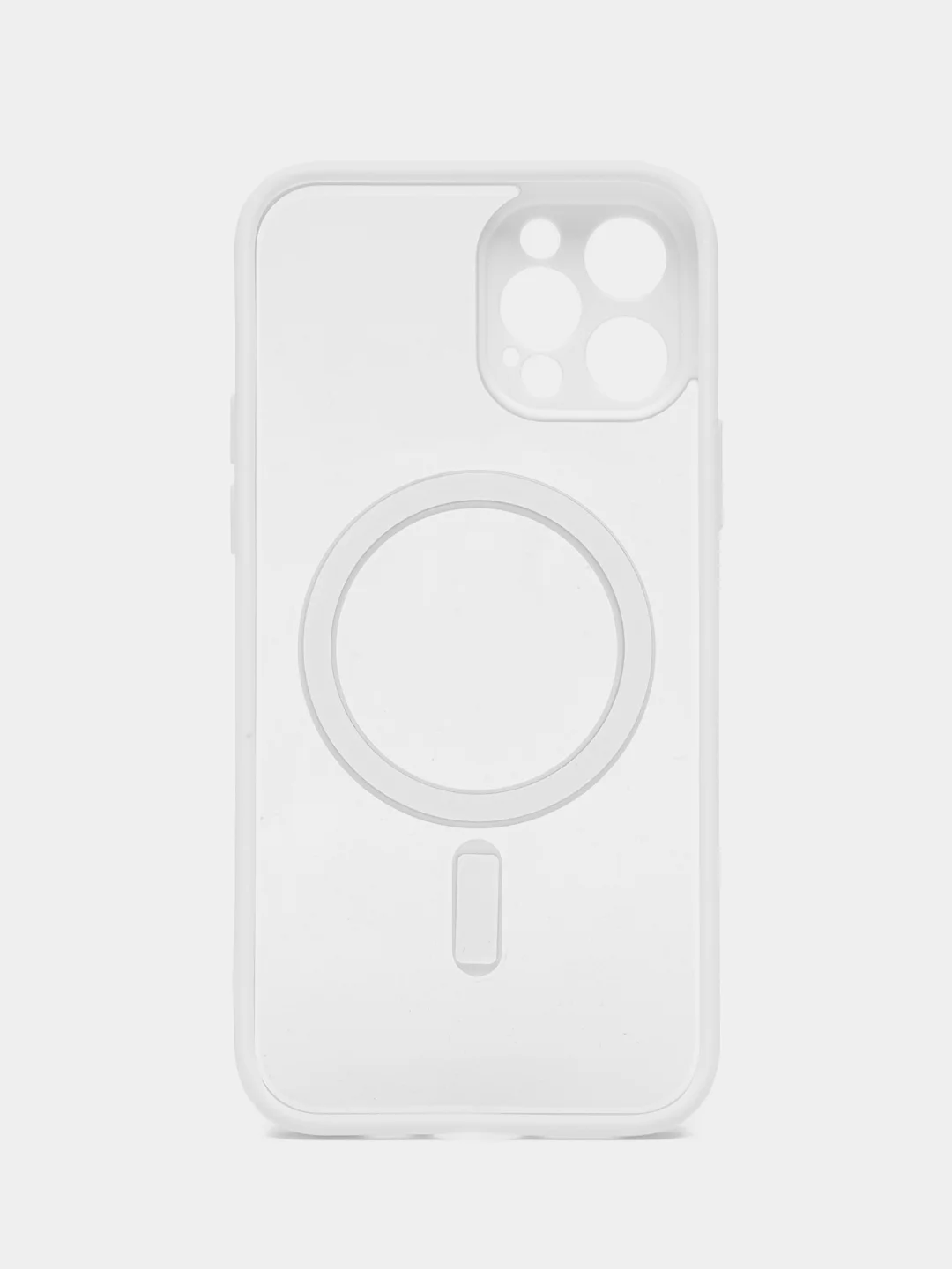 Белый чехол для iPhone 11, 12, 13, 14, 14 Pro, 14 Pro Max MagSafe, чехол на айфон магсейф