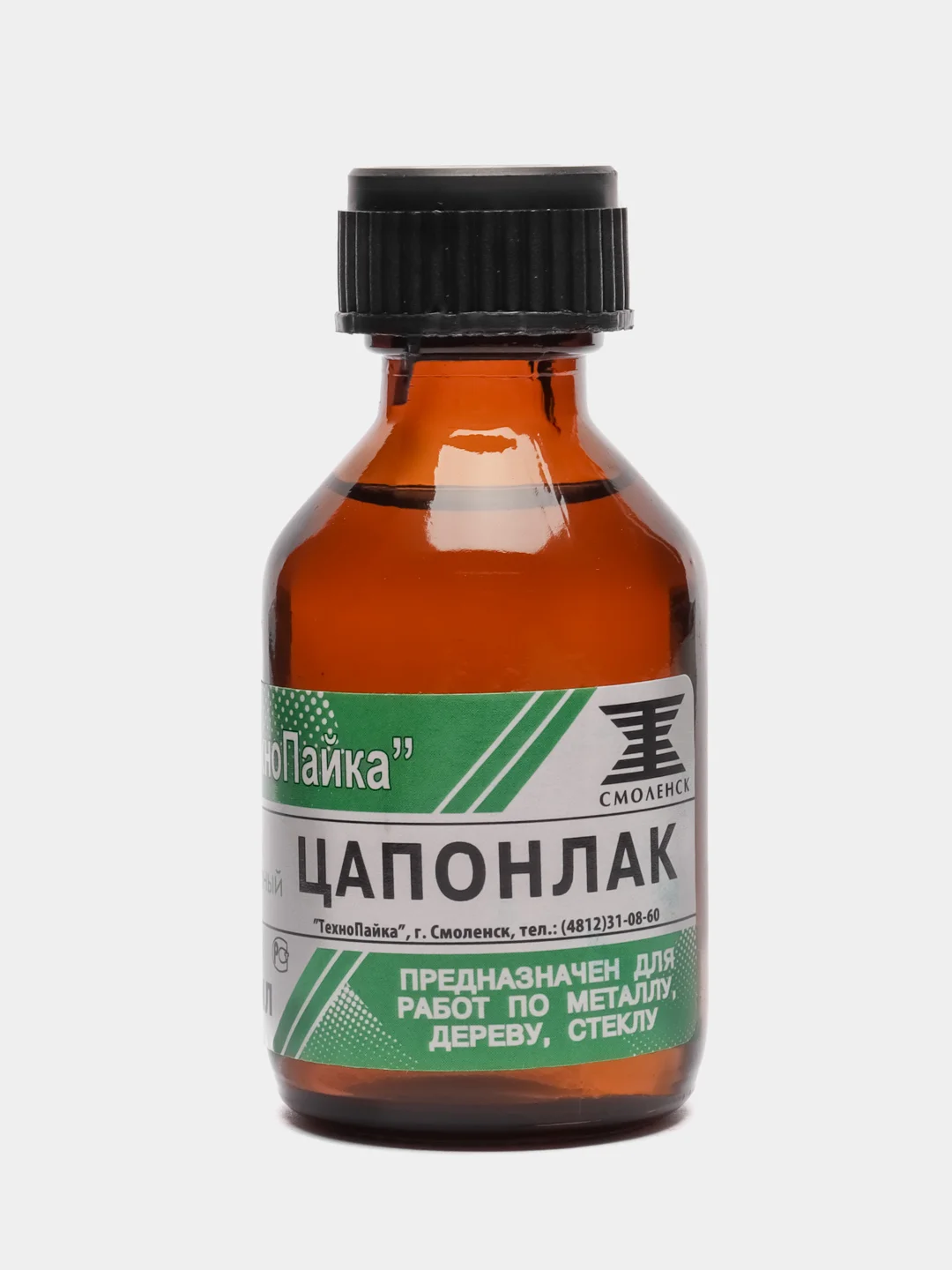 Зеленый лак "Цапон", 30 мл