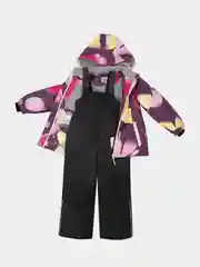 Фиолетовый костюм зимний для девочки OLDOS мембранный: куртка и  брюки