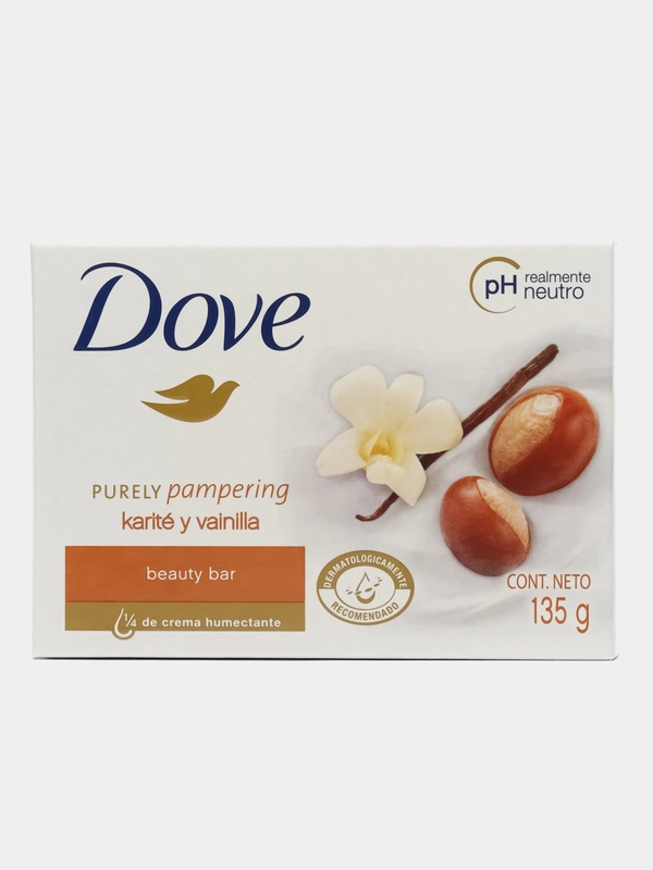 Мыло Dove, Масло Ши и ваниль, 135 г