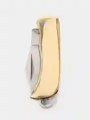 Золотой брелок Нож, 3 см