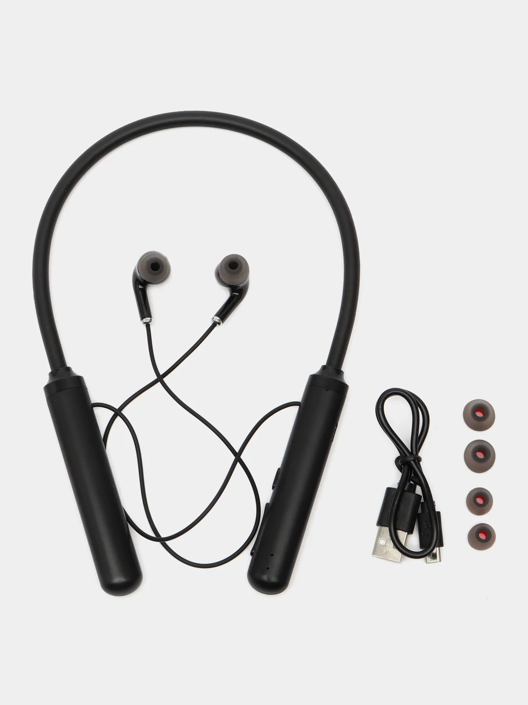 Черный наушники беспроводные, с микрофоном, Bluetooth