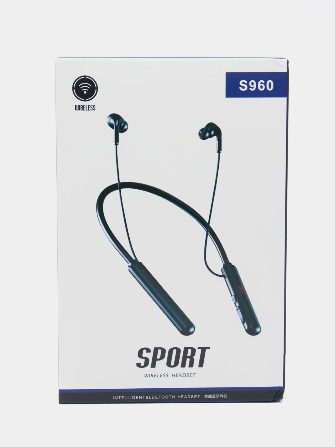 Черный наушники беспроводные, с микрофоном, Bluetooth
