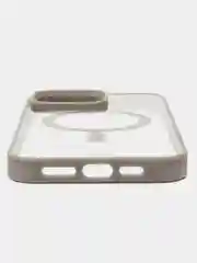 Серый чехол для iPhone 11, 12, 13, 14, 15, 16, Pro, 15 Pro Max MagSafe, чехол на айфон магсейф