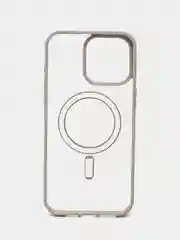 Серый чехол для iPhone 11, 12, 13, 14, 15, 16, Pro, 15 Pro Max MagSafe, чехол на айфон магсейф