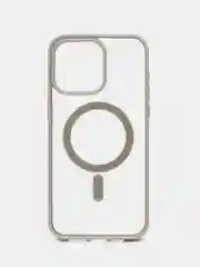Серый чехол для iPhone 11, 12, 13, 14, 15, 16, Pro, 15 Pro Max MagSafe, чехол на айфон магсейф