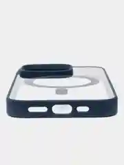 Темно-синий чехол для iPhone 11, 12, 13, 14, 15, 16, Pro, 15 Pro Max MagSafe, чехол на айфон магсейф