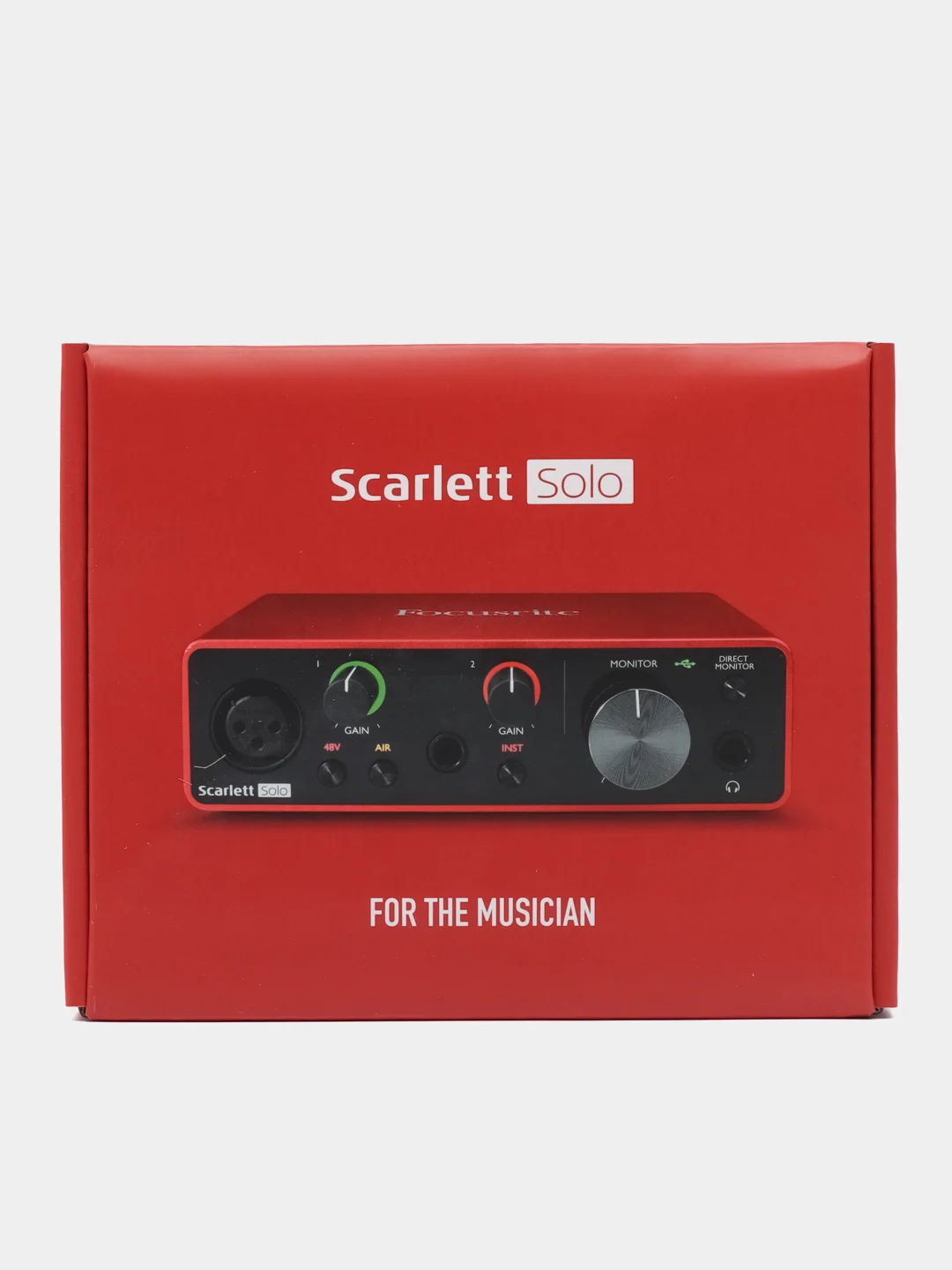 Внешняя звуковая карта FOCUSRITE Scarlett Solo 3rd Gen
