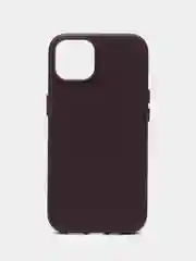 Тёмно-бордовый кожаный чехол-накладка для iPhone 14 Pro, 13,13Pro,13 Pro Max,14 Plus,11, 14Pro с MagSafe