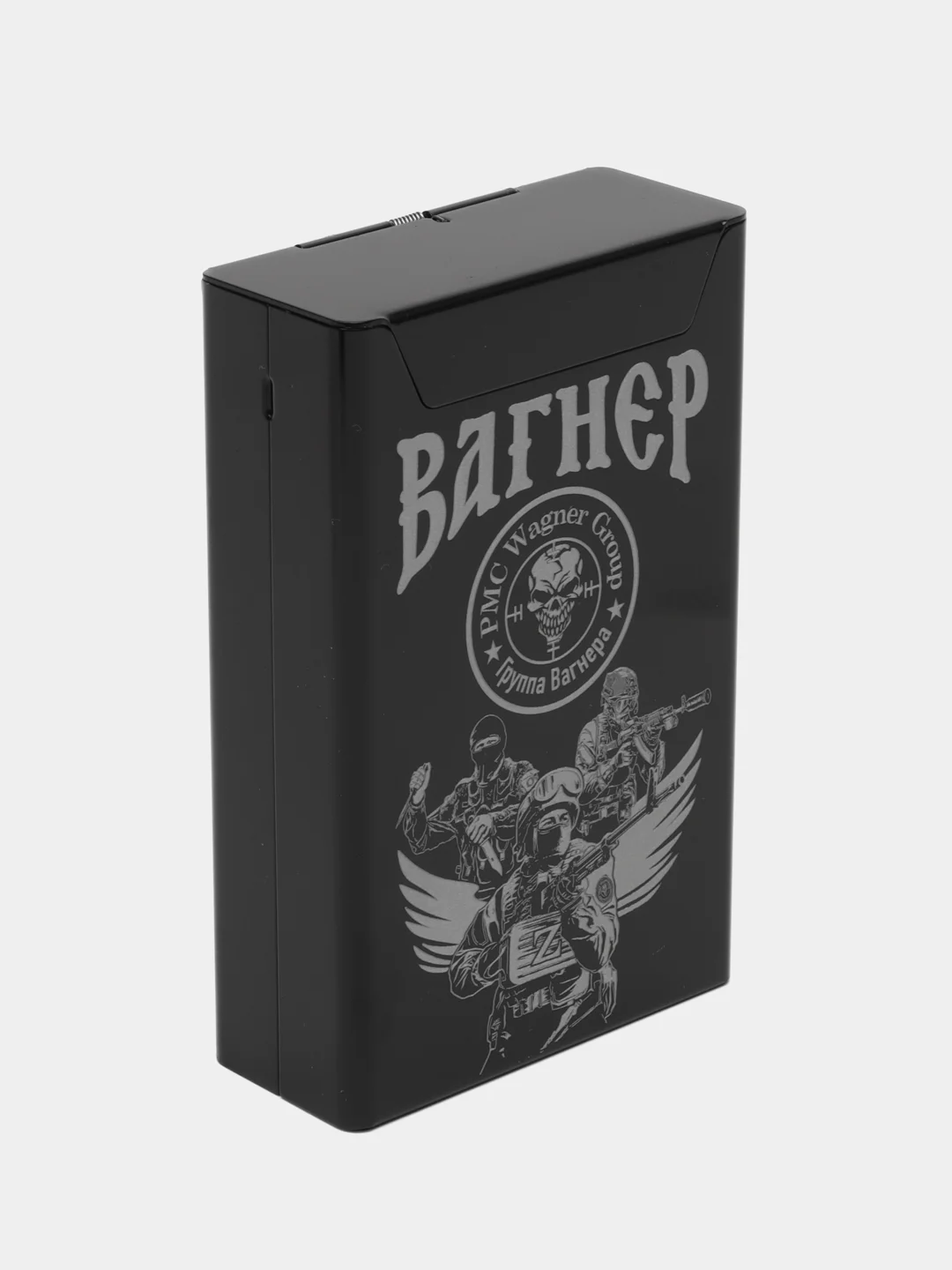 Портсигар для хранения сигарет "ЧВК Вагнер"