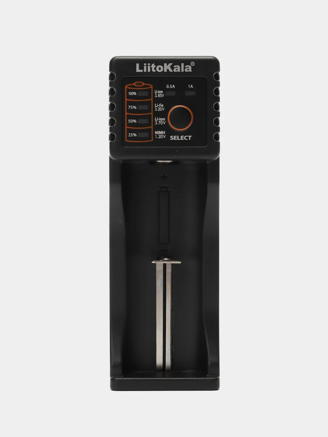 Интеллектуальное зарядное устройство LiitoKala Lii - 100, на 1 аккумулятор, 18650